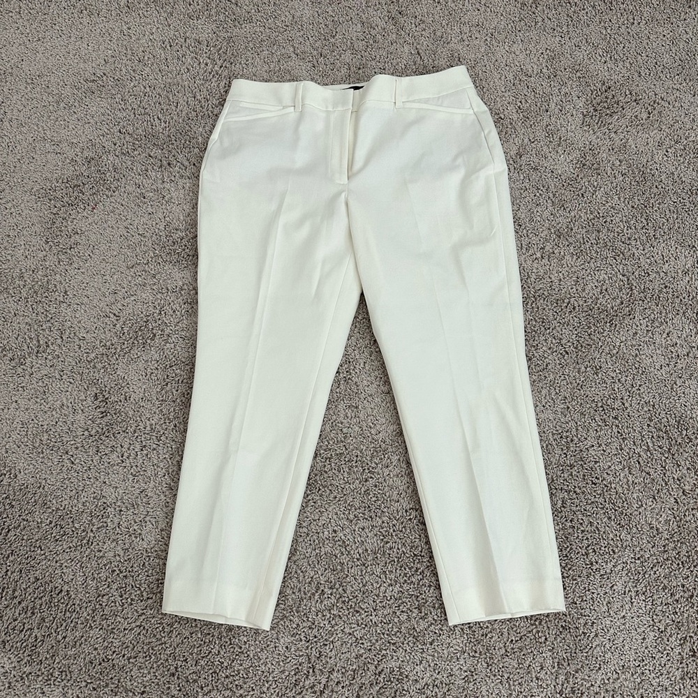 NWT White House Black Market Curvy Slim Ankle Pants Sz 10 Short